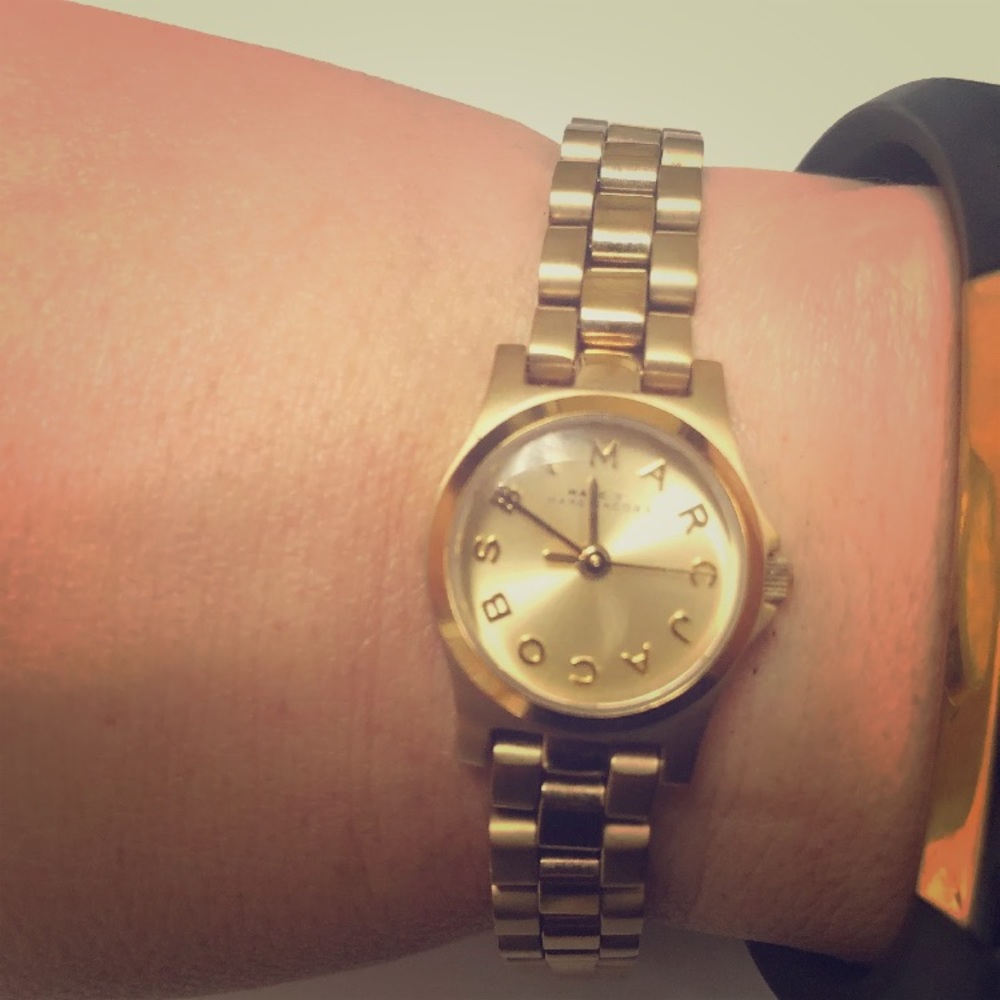 Marc Jacobs Henry Dinky Gold-tone Women's Watch